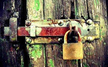 Lock, Miscellanea, Miscellaneous, Wood, Wooden, Door, Locked, Locked Up HD wallpaper