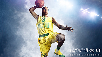 Oregon Ducks Basketball : Fly High on the Court, Oregon Ducks, basketball HD wallpaper