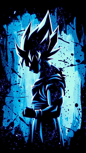 Goku, Neon Goku HD phone wallpaper