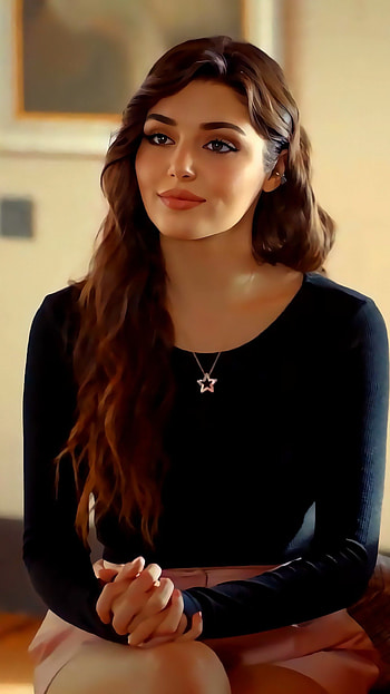 Hande ercel, turkish actress HD phone wallpaper