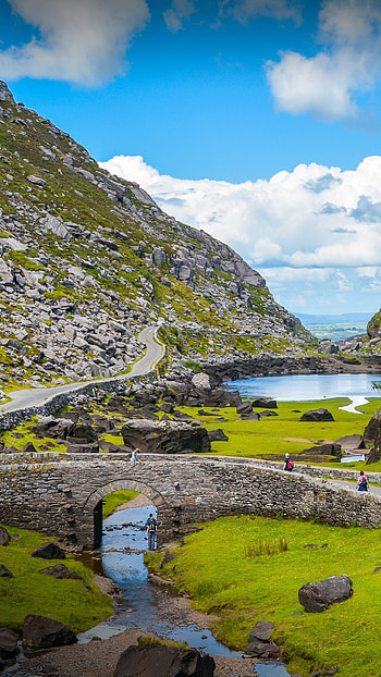 Kerry, Ireland, Gap of Dunloe, County Kerry HD phone wallpaper
