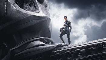 2017 Power Rangers Zord, Black HD wallpaper