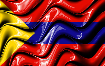 Pasto Flag, , Cities of Colombia, South America, Day of Pasto, Flag of Pasto, 3D art, Pasto, colombian cities, Pasto 3D flag, Colombia HD wallpaper