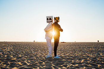 Marshmello And Evan Fong, marshmello, music HD wallpaper
