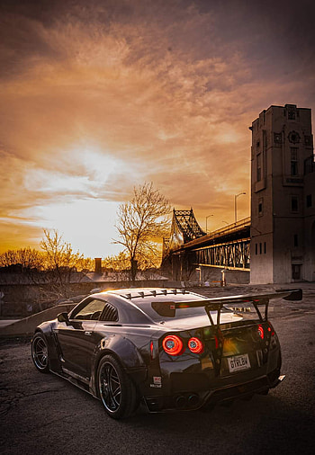 Gtr R35, exotique, jdm, libertywalk HD phone wallpaper