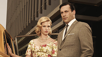 Mad Men TV series, , January Jones and Jon Hamm HD wallpaper