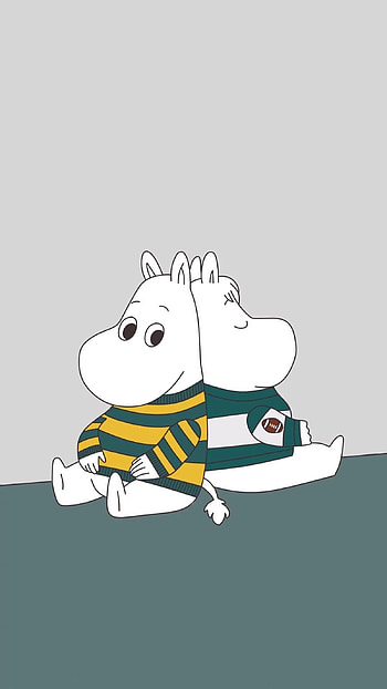 Cartoon CE, Moomin animation, Playful characters, Whimsical storyline HD phone wallpaper