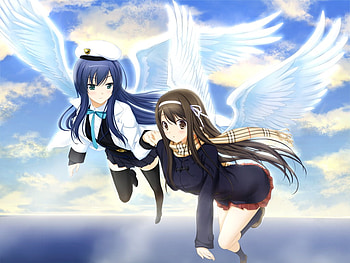 Sexy Angel, sexy, sweeet, lovey, clouds, hot, cute, angels HD wallpaper