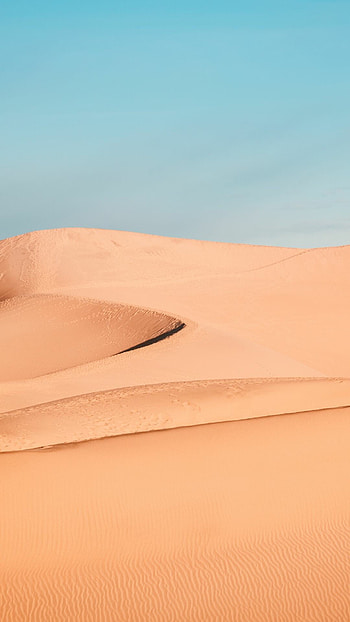 Sandy desert escape, Vast and open, Endless landscapes, Nature's serenity HD phone wallpaper