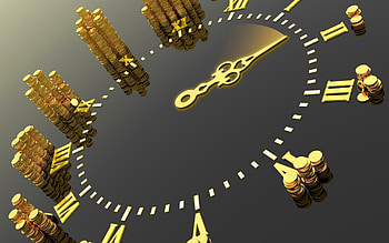 Objects, Money, Clock HD wallpaper