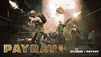 PAYDAY x PUBG — Heist Royale, Video Game, Playerunknown's Battlegrounds HD wallpaper