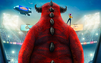 Rumble, , poster, 2021 movie, monsters, 3D animation, Rumble HD wallpaper