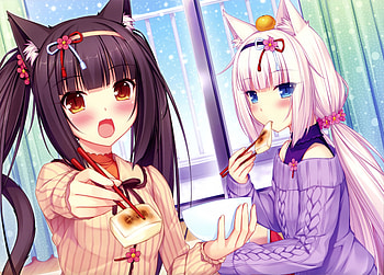 Nekopara, Chocola (Nekopara), Anime, Vanilla (Nekopara) HD wallpaper
