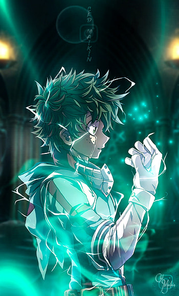 Deku, animes, midoria, midorya, anime HD phone wallpaper