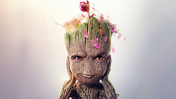 Disney I Am Groot 2, i-am-groot, tv-shows, marvel, poster HD wallpaper