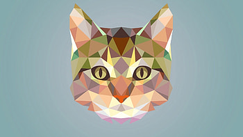 Low poly animal , Popular geometric animal art, Stunning animal backgrounds, Abstract animal design HD wallpaper