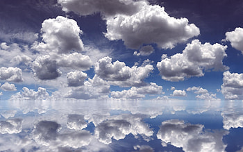 Nature, Water, Sky, Clouds, Reflection HD wallpaper