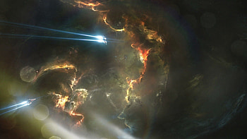 Abstract, Dark, Paint, Stains, Spots, Explosion HD wallpaper