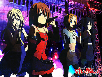 k-on live, music, girls, anime, k-on HD wallpaper