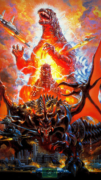 Godzilla vs. Destoroyah (2022) movie HD phone wallpaper