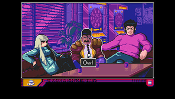 NEURODIVER Scene: Cyber Bar Conclave, Video Game, Read Only Memories: NEURODIVER HD wallpaper
