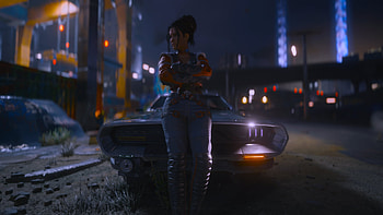 Stunning from Cyberpunk 2077, video game, Cyberpunk 2077, Panam Palmer HD wallpaper