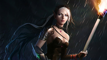 Adalia Abonded , artist, artwork, digital-art, deviantart, fantasy-girls HD wallpaper