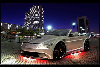 NEON car, neon, car HD wallpaper