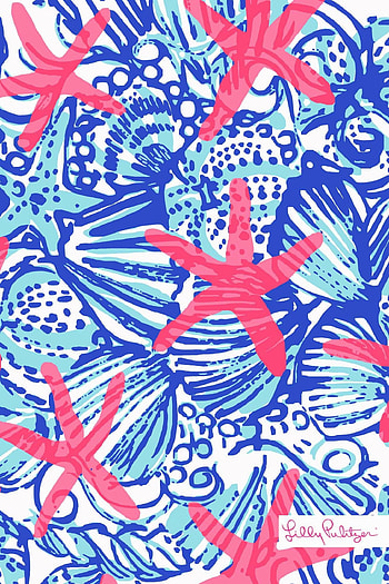 Lilly-Pulitzer-SummerSheSheShells----2 HD phone wallpaper