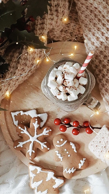 Christmas Aesthetic, Flatly HD phone wallpaper