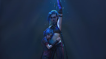 Jinx League Of Legends Playful Mayhem, jinx-league-of-legends, league-of-legends, games, artwork, digital-art, video-games, deviantart HD wallpaper