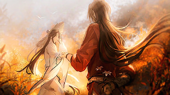 Hua Cheng & San lang, San Lang, Xie Lian, Tian Guan Ci Fu, Heaven Official's Blessing HD wallpaper