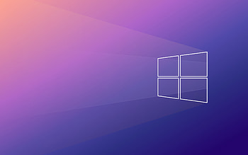 Windows 10 linear logo, , minimalism, violet backgrounds, creative, Windows 10 minimalism, OS, Windows 10 logo, Windows 10 HD wallpaper