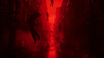 Control: Resonant — Crimson Levitation Horror, Video Game, Control Resonant, Red, Horror Game HD wallpaper