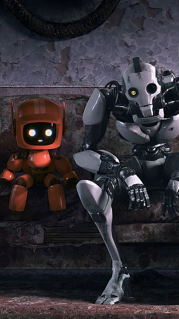 Love, Death and Robots, Robots HD phone wallpaper