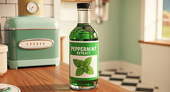 Peppermint Extract Bottle, Peppermint, bottle, kitchen HD wallpaper