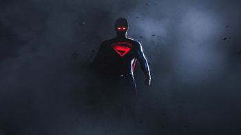 Superman Glowing Eyes , superman, superheroes, artist, artwork, digital-art, deviantart HD wallpaper
