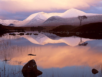 Nature, Mountains, Snow, Lake, Reflection, Evening, Mirror HD wallpaper