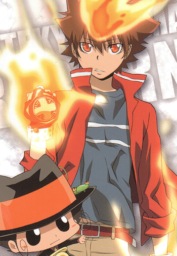 Katekyo Hitman Reborn!, Card, Minitokyo HD phone wallpaper