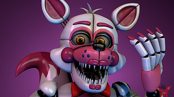 Funtime Foxy (Five Nights at Freddy's), video game, Five Nights at Freddy's: Sister Location, Five Nights at Freddy's HD wallpaper