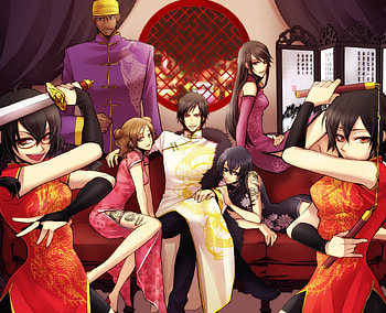 emperor, sexy, cute, chinese, highness, pretty, red, fighter, girls, bodyguard, warrior HD wallpaper
