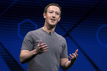 Facebook F8 2017, Mark Zuckerberg HD wallpaper