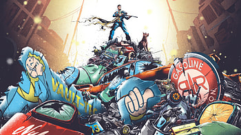 Fallout , fallout, games, artist, artwork, digital-art HD wallpaper