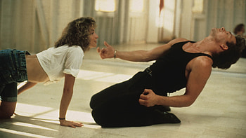 Outdoor movie series, Dirty Dancing screening, Enchanting atmosphere, Cultural event HD wallpaper