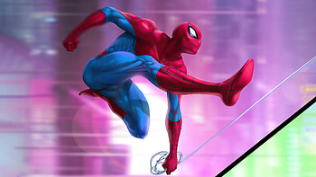 Spiderman Digital Illustration , spiderman, superheroes, artist, artwork, digital-art, artstation HD wallpaper