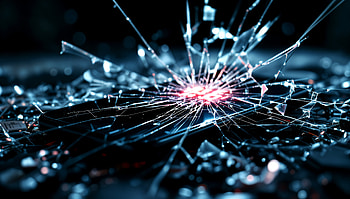 Shattered Reflections: Broken Screen in Stunning Ultra, broken screen, shattered glass, destruction, Abstract, close-up HD wallpaper