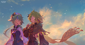 Sucrose (Genshin Impact), Collei (Genshin Impact), video game, Genshin Impact, girl HD wallpaper