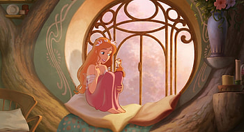 Giselle, Cartoon, Disney, Enchanted, Princess, Movie HD wallpaper