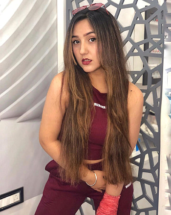 Ashnoor, face, lip HD phone wallpaper