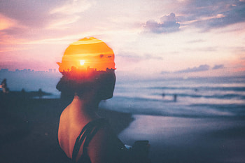 Mixed Up In Nature Manipulation , manipulation, graphy, nature, sunset, sunrise, evening, ocean HD wallpaper